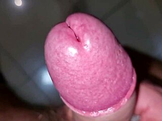 Ansima moans huge cock cums - open mouth drink my sperm