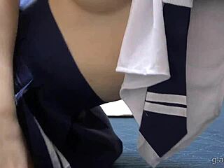 Japanese Girl Flashing Panties And Socks In Miniskirt