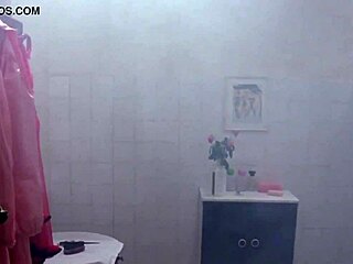 i panicked when i saw this sexy blonde nude in the shower with hairy tits