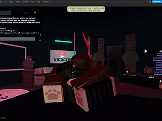 Roughly fucking the shark bitch with monster cock in Roblox