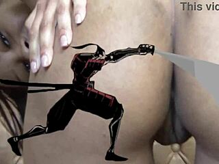 Liyah Rose SKINNY EBONY CHICK DOES HARDCORE FACE FUCKING