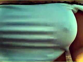 Amazing MILF dares to flash her nude tits during public outdoor bike ride.