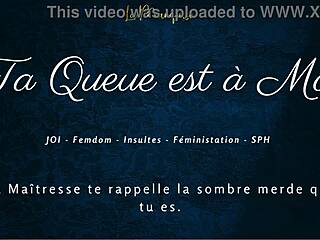 Your Cock Is Mine - French Joi Femdom Dirty Talking