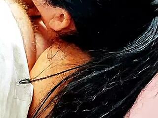 playing in bed with my cousin while mom is away