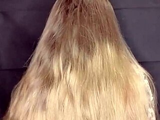 i did this on my stepmoms long hair and she didnt mind