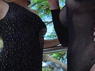 Blonde and Friend on Balcony Fun