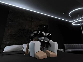 I Fucked My Busty Goth Friend In Roblox, Riding Cowgirl