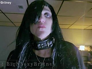 Britney Asks 'Want Goth Cosplay With Deepthroat?'