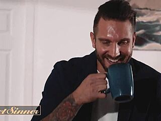 Ginger Hottie Fucked in All Positions on Professor's Bed!