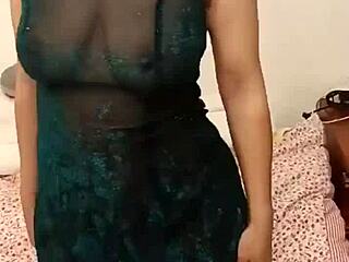 Man fucks his mother-in-law wildly while girlfriend sleeps.