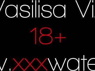 sexy babe vasilisa viz reaches multiple orgasms in the steamy bathtub