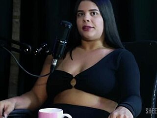 Wow! Val Mineirinha On Bora Cast With Bruna Carlos In Sheer Red!