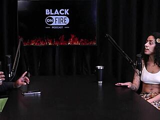 Tattooed Babe Teases With Dirty Talk And Ass Play