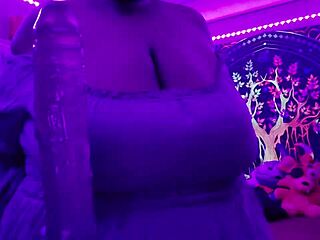 I Get Worshipped in Purple Lingerie