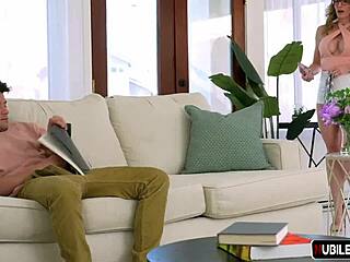 Milf Cory Chase lets off steam on big day