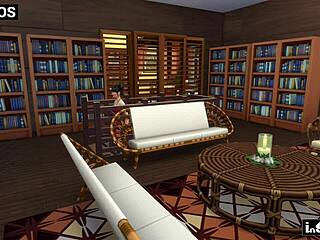 Ignored Wife Rides Neighbor's Big Cock For Creampie Cheat