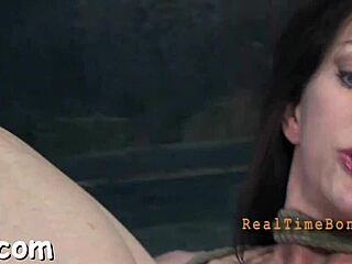 Tame this leather pet with spanking!