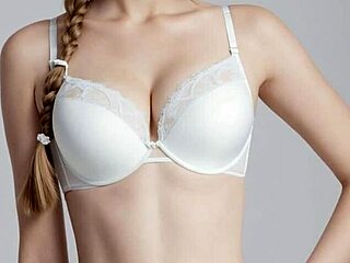 Cute Lingerie Models Pose Barefoot In Panties