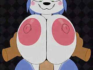 Watch Krystal and Fox McCloud in a sexy game with big cocks and titty fucks