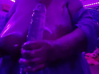 I Get Worshipped in Purple Lingerie