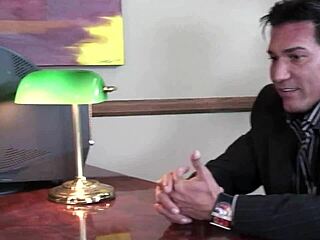 Brunette Sexy Secretary Blowjob And Fuck