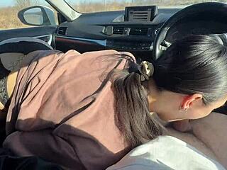 Fucked a Friend Who Has a Boyfriend in the Car