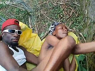 Ebony Petite Ass Intensely Fucked By Areaboy In Doggystyle