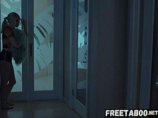 Sharing a bed with little stepsister on vacation - full movie