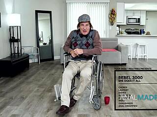 Rebel Rhyder anal gangbang scene