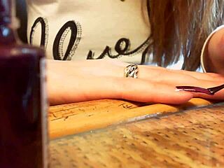 Asmr long nails sexy hands and nails video