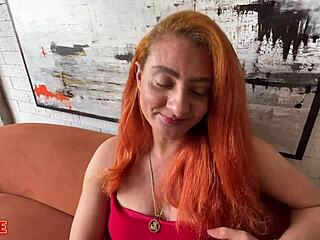 Insatiable Wife, Giving Blowjob in Cuckold House?