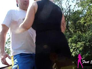 Rikardo fantasma fucks mary redqueen with monster cock on the road