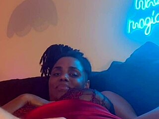 In this homemade video, an amateur ebony woman gets her pussy licked before being fucked doggystyle. She bends over for intense action.