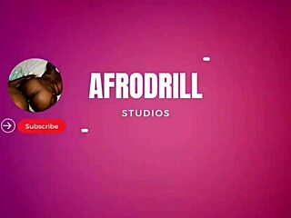 hot african babe moans on big cock