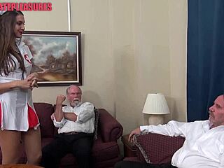 Nurse Sadie craves creampie!