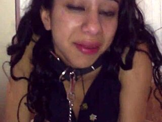 Pamela Seidy Vero Acts As Sexual Slave, Giving Blowjob In BDSM Scene With Latina Prostitute