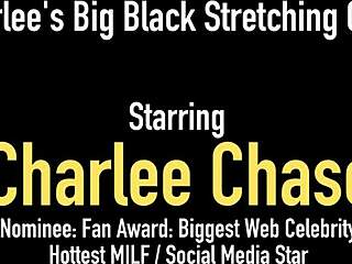 Top heavy milf charlee chase stretches her mature muff with toys and lingerie