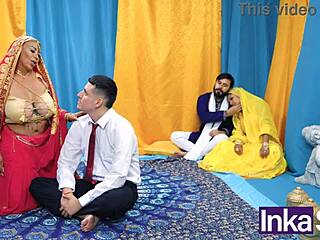 Chudai - Madrastra India Tetona Se Folla Al Novio De Su Hijastra Y Le Dejan El Co�o Lleno De Leche