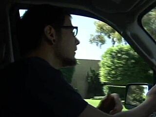 Brunette Mom Licks Boy's Monster Cock Before Anal