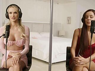 Redhead babe vanna bardot & gorgeous blonde emma hix scissor until orgasm