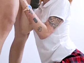 Blonde Venezuelan Schoolgirl Gets Rough Doggystyle Fuck On TikTok Live