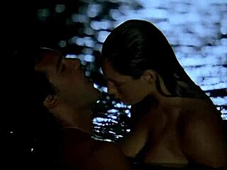 kelly brook nude on beach in survival island movie aka three