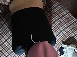 Intimate Encounter with Stranger on the Bustling Streets of Lima Peru