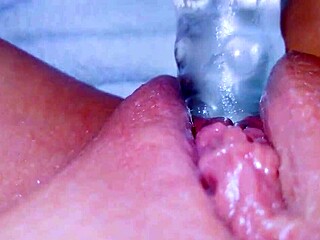 Why Does This Curious Japanese Coed Squirt Huge On Her Glass Toy In Amateur Orgasm?