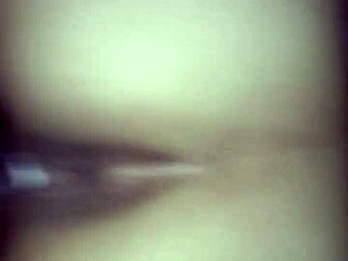 Girlfriend's creamy pussy gets filled with big black cock