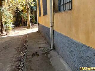 She turns 18 and gets fucked in the woods by her friend