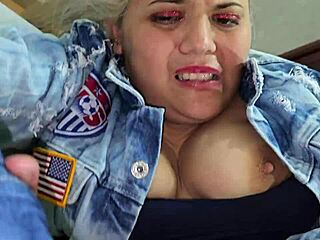 Blonde beauty craves more dick in her tasty ass. She takes it deep and hard for ultimate pleasure.