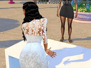 Summer Walker flaunts her big black ass for big black cock