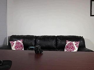 Big Titty Brunette Corra Gets Fucked And Facialed On Camera For First Time In Backroom Casting