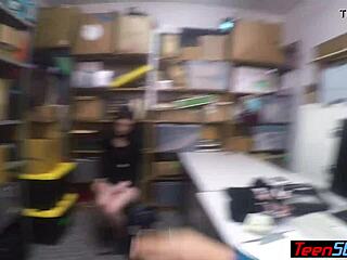 Can pale tiny teen suspect handle punish fucking by lp officer in uniform?